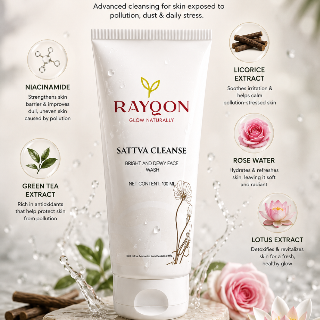 Sattva Cleanse - Bright and Dewy Face Wash