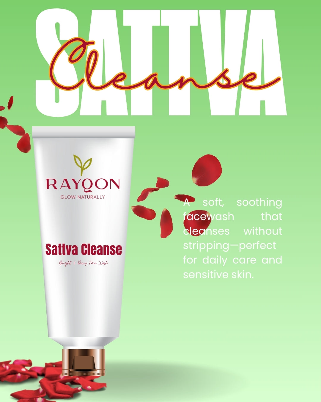 Sattva Cleanse - Bright and Dewy Face Wash