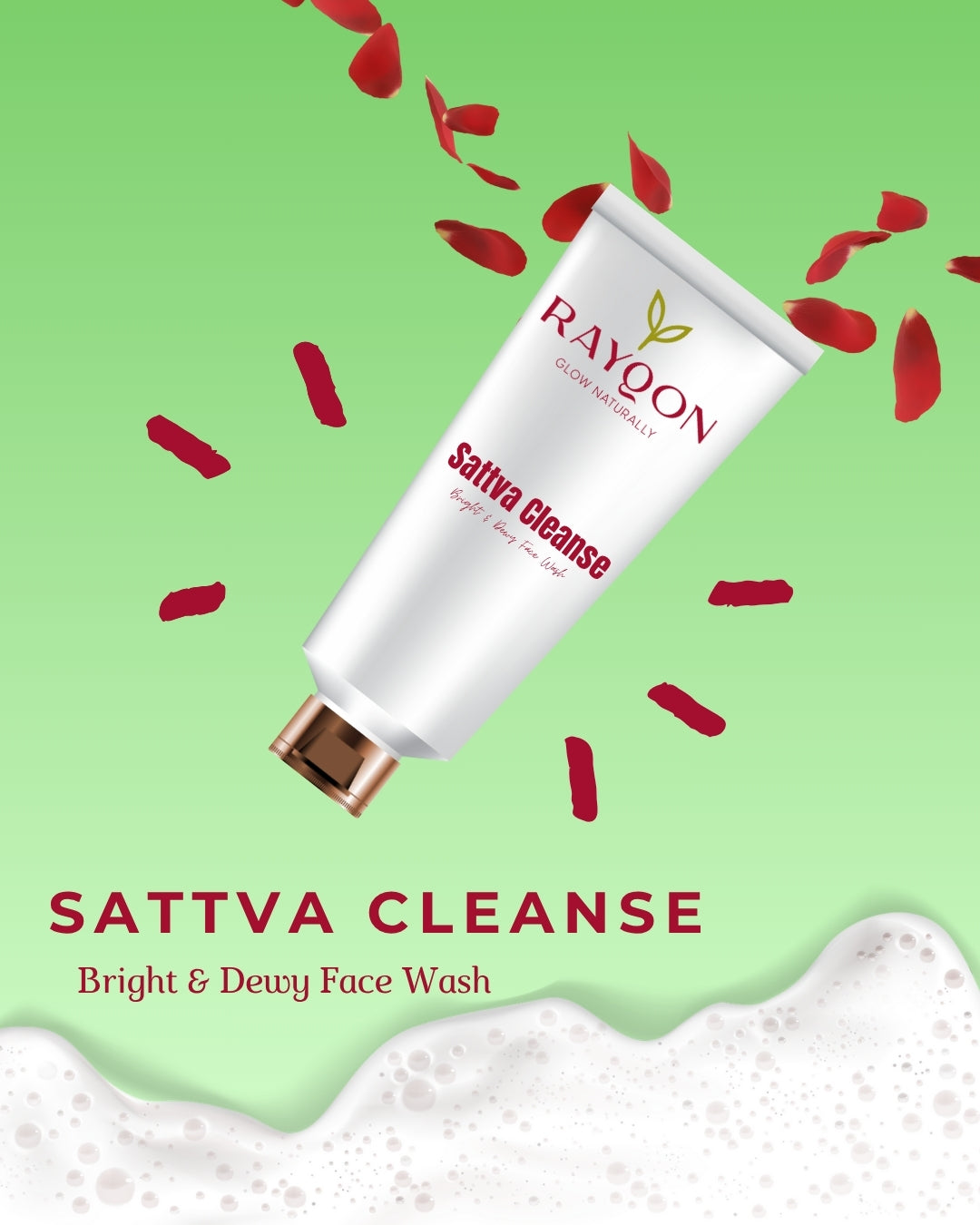 Sattva Cleanse - Bright and Dewy Face Wash