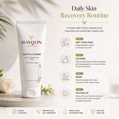 Sattva Cleanse - Bright and Dewy Face Wash