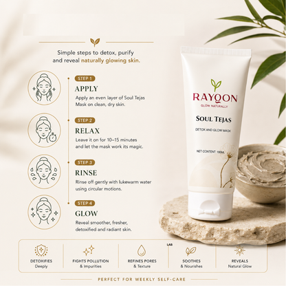 Soul Tejas - Detox and Glow Mask